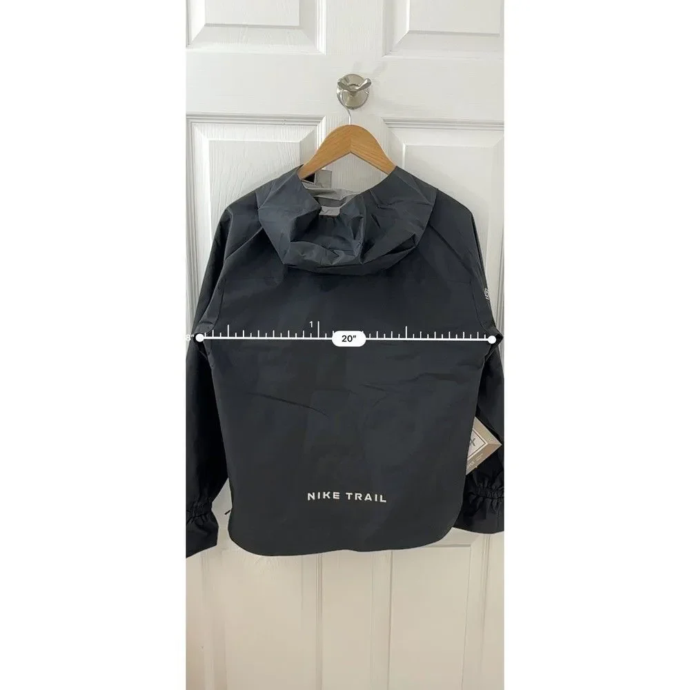 NWT Nike GORE-TEX Trail Jacket Women Waterproof Running Jacket Black DM7565-010